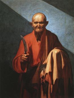 Jusepe de Ribera | St. Bartholomaeus | Oil on canvas | 50 x 38 | 1612