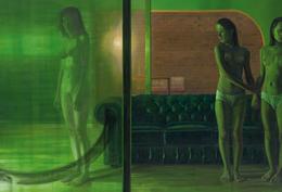 The Green Room | Öl auf Leinwand | 160 x 200 cm | 2007